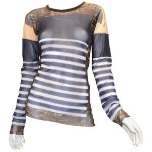 Jean Paul Gaultier Mesh  Top